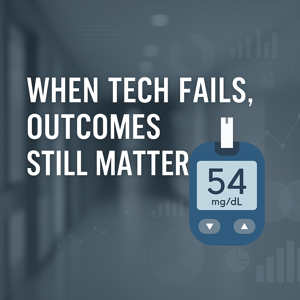 when tech fails, outcomes still matter